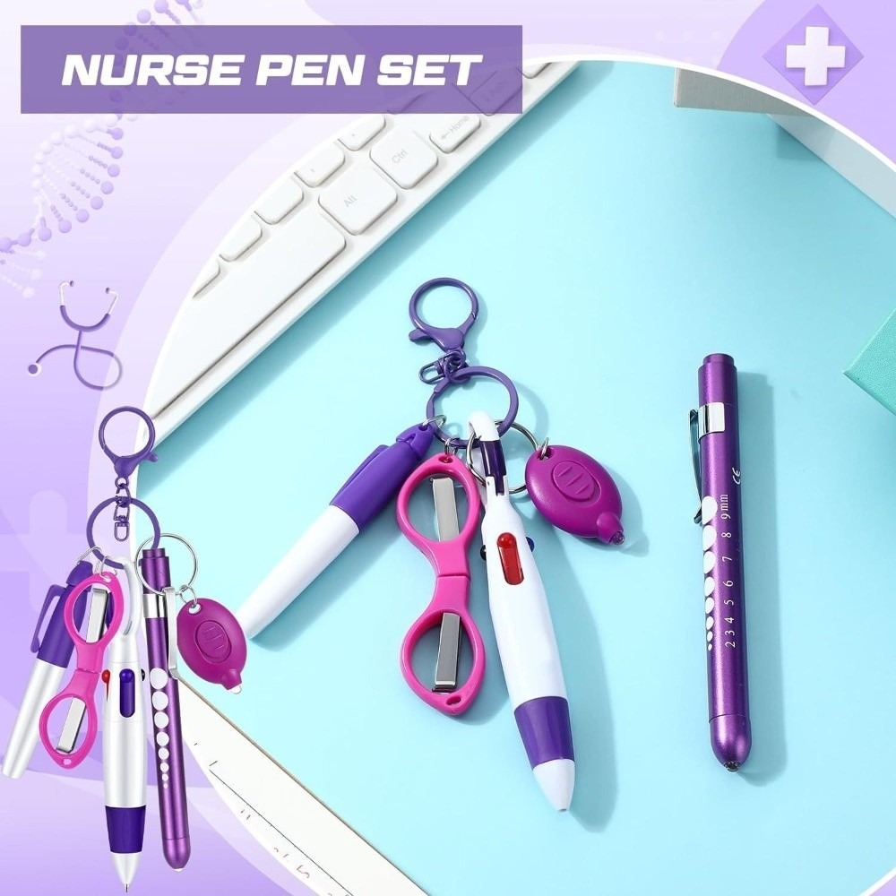 Penn Reel Fierce - New Retractable Nurse Pen Pack Lanyard