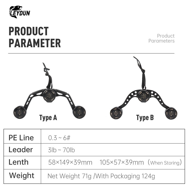 LEYDUN Fishing Tools GT FG PR  - Leader Line 评论和价格