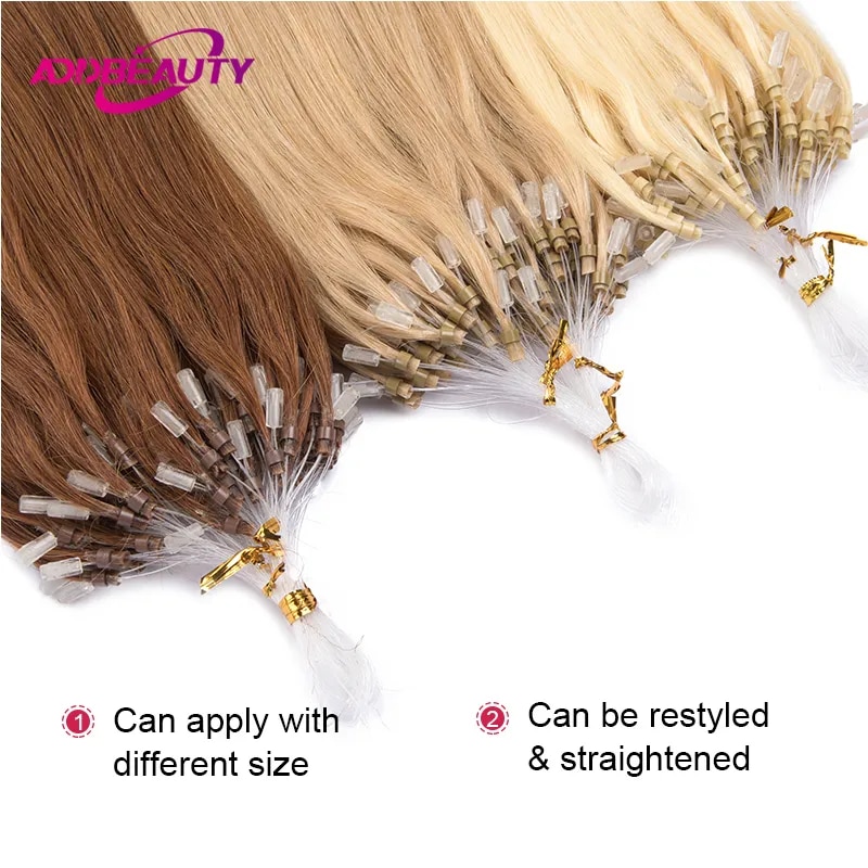 Straight Human Hair Extensions - Monofilament Line 评论和价格
